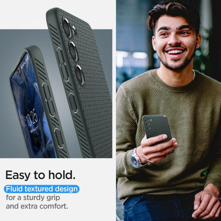 Spigen Liquid Air - Hülle für Samsuung Galaxy S23 (Abyss Grün)