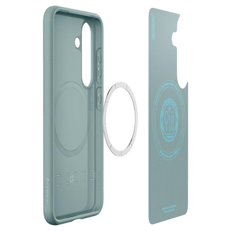 Spigen Parallax Mag MagSafe - Case for Samsung Galaxy S25+ (Sage Green)
