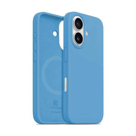 Crong Color Cover Magnetic - iPhone 16 MagSafe tok (kék)