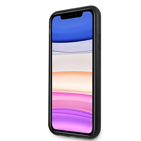 Karl Lagerfeld Silikon Iconic Karl`s Head - iPhone 11 Hülle (schwarz)