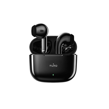 PURO PLAY 5.0 TWS – Bezprzewodowe słuchawki Bluetooth V5.0 z etui ładującym (Czarny)