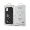 Étui Guess Glitter Script Big 4G - iPhone 11 Case (noir)