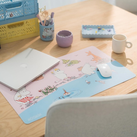 Moomins - XL Eco-Leather Desk Mat 60 x 35 cm