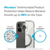 Speck Presidio Perfect-Clear with Grips + MagSafe - Etui iPhone 14 Pro Max z powłoką MICROBAN (Clear)