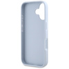 Guess Grained Big 4G Logo Small Classic Logo - Case for iPhone 16 (blue)
