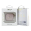 Guess Metallic Script Charm - AirPods 4 Case (pink)