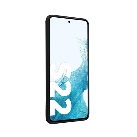 Barevný kryt Crong - pouzdro pro Samsung Galaxy S22 (černé)