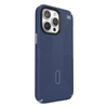 Speck Presidio2 Grip ClickLock & MagSafe - Coque pour iPhone 15 Pro Max (Bleu Littoral / Gris Poussière)