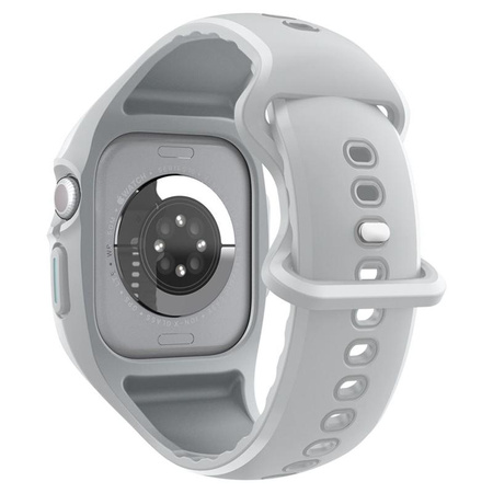 Spigen Liquid Air Pro - Bracelet avec étui pour Apple Watch 10 46 mm (Gris)