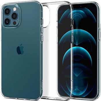 Spigen Liquid Crystal - tok iPhone 12 / iPhone 12 Pro készülékhez (átlátszó)