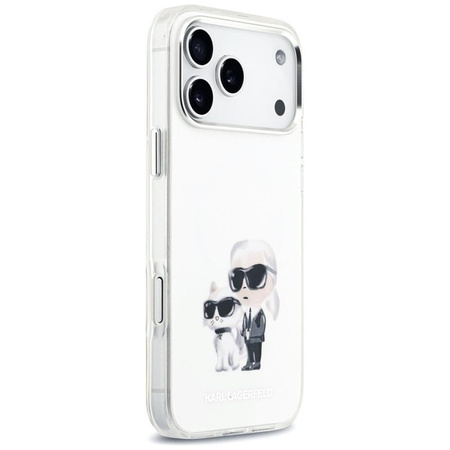 ETUI DO IPHONE 17 PRO MAX do MAGSAFE KARL LAGERFELD ORYGINALNE BIAŁE MODNE