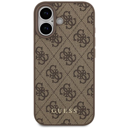 ETUI DO IPHONE 17 BRĄZOWE GUESS CLASSIC ORYGINALNE ELEGANCKIE MODNE CASE