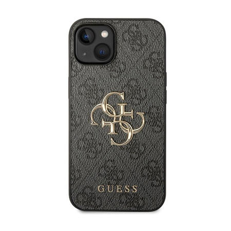 Guess 4G Big Metal Logo - iPhone 15 Plus tok (szürke)