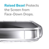 Speck Presidio Perfect-Clear - Coque pour iPhone 13 Pro avec revêtement MICROBAN (transparent)