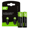 Zelený článek - 2x dobíjecí baterie AA HR6 2600mAh