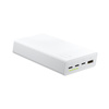 Green Cell PowerPlay20s - Banque d'énergie 20000 mAh avec USB-A QuickCharge 3.0 et 2x USB-C Power Delivery 22.5W (blanc)