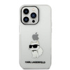 Karl Lagerfeld IML NFT Choupette - pouzdro pro iPhone 14 Pro Max (čiré)