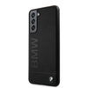Bmw Leder Hot Stamp - Samsung Galaxy S21 FE Tasche (schwarz)