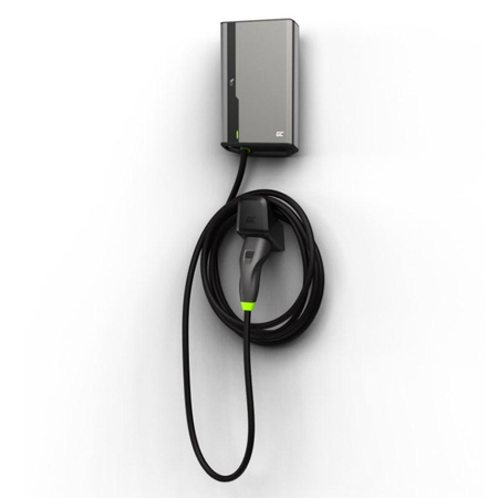 Green Cell - Habu Halterung für Elektroauto-Ladekabel für Typ 2 Stecker