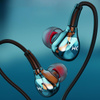 WEKOME YC06 Blackin Series - drátová sluchátka s 3,5mm HiFi konektorem (bílá)