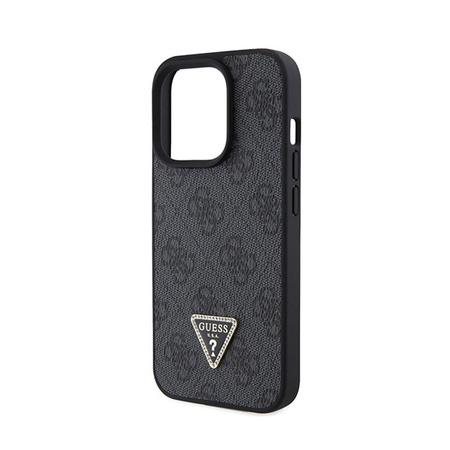 Guess Crossbody 4G Metal Logo - pouzdro pro iPhone 15 Pro Max (černé)