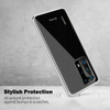 Crong Crystal Slim Cover - Custodia per Huawei P40 Pro (Trasparente)