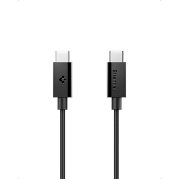 Spigen EB6010CC Essential – USB-C-zu-USB-C-Kabel PD 60W 1m (Schwarz)