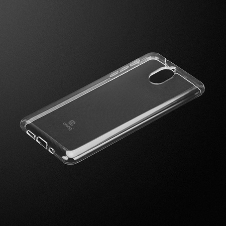 Crong Crystal Slim Cover - Etui Nokia 3.1 (Transparent)