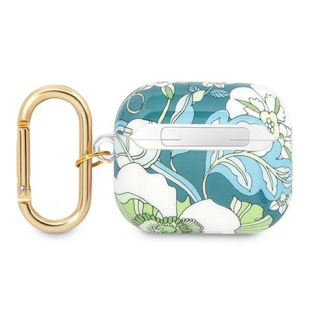 Guess Flower Strap - Airpods 3 tok (zöld)