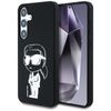 Karl Lagerfeld szilikon Graffiti Ikonik nyomtatott logó MagSafe - Samsung Galaxy S25 tok (fekete)