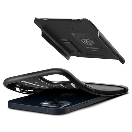 Spigen Slim Armor - Hülle für iPhone 14 Plus (Schwarz)