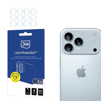 SZKŁO HYBRYDOWE 6H 3MK NA APARAT DO IPHONE 17 PRO OCHRONNE OBIEKTYW WYSPĘ