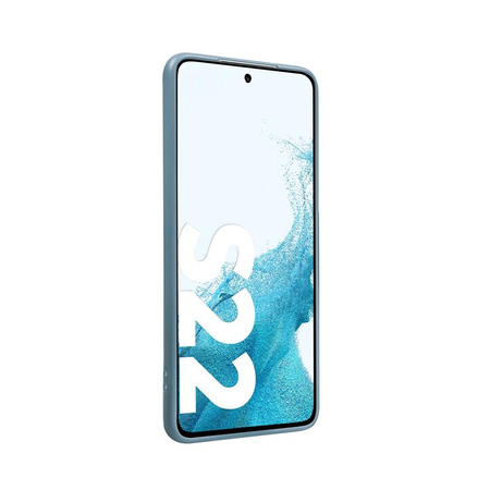 Crong Color Cover - Étui Samsung Galaxy S22 (bleu)