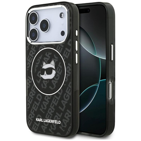 ETUI DO IPHONE 17 PRO do MAGSAFE KARL LAGERFELD ORYGINALNE CZARNE MODNE