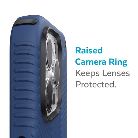Speck Presidio2 Grip - protiskluzové pouzdro pro iPhone 13 Pro (Coastal Blue/Black)