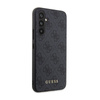 Guess 4G Metal Gold Logo - pouzdro pro Samsung Galaxy S23 FE (šedé)