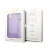 Guess Translucent Pearl Strap - Coque iPhone 14 (violet)