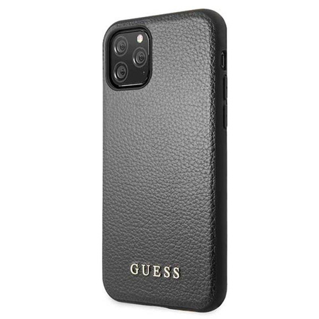 Guess Iridescent - Coque iPhone 11 Pro Max (noir)