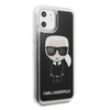 Karl Lagerfeld Iconic Glitter - Coque iPhone 11 (Noir)