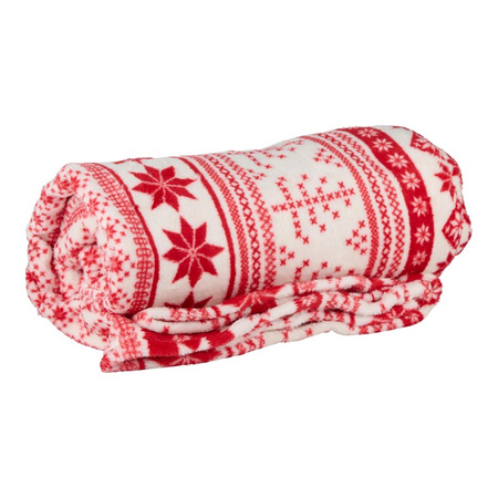 Arti Casa - Flannel Christmas Blanket 150x200 cm (Red)