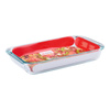 Alpina - Glass ovenproof dish 34.5x20.5x5 cm 2.2 L
