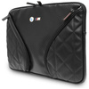 BMW Carbon-Taschen & Metalllogo - 14"-Notebook-Hülle (Schwarz)