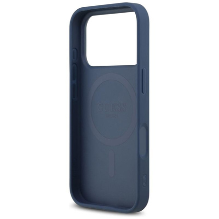ETUI DO IPHONE 17 PRO do MAGSAFE GUESS NIEBIESKIE ORYGINALNE ELEGANCKIE
