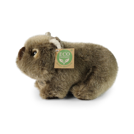 Rappa - Realistic Plush Wombat 20 cm Eco-Friendly
