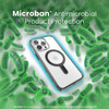 Speck Presidio Perfect-Clear ClickLock & Magsafe - iPhone 15 Pro Max Tasche (Klar / Mattschwarz / Schiefergrau)