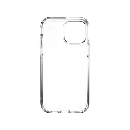 Speck Presidio Perfect-Clear - iPhone 13 Mini / 12 mini case with MICROBAN coating (Clear)
