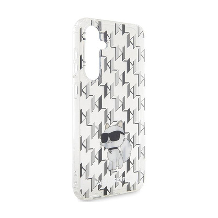 Karl Lagerfeld Monogram Choupette - Samsung Galaxy S23 FE Case (transparent)