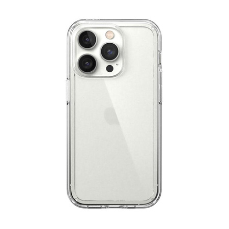 Speck Gemshell - pouzdro pro iPhone 14 Pro s povrchovou úpravou MICROBAN (čiré)