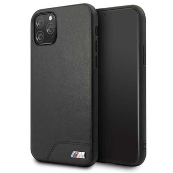 BMW Glattes PU-Leder - iPhone 11 Pro Tasche (schwarz)