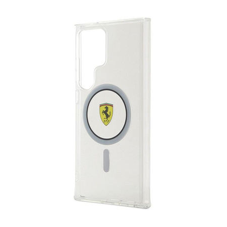 Étui Ferrari IML Transp Inner Circle Line MagSafe - Samsung Galaxy S24 Ultra (transparent)